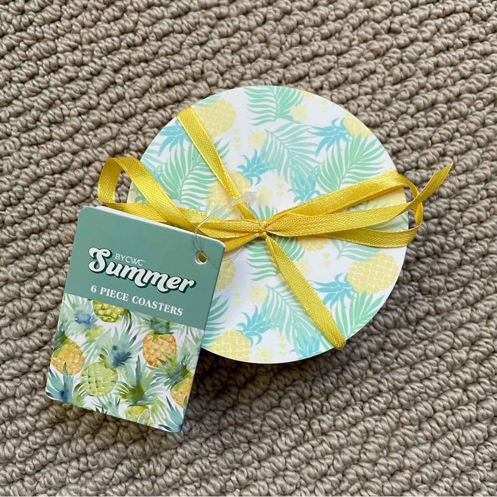 Summer Coaster Set - Picture 1 of 6
